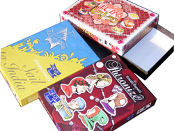ボードゲーム用化粧箱 アナログゲーム用パッケージ 4色印刷箱 用途別 事例紹介